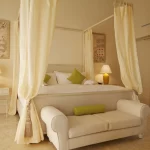 Egyptian cotton sheets, premium bedding, down comforters, minibar