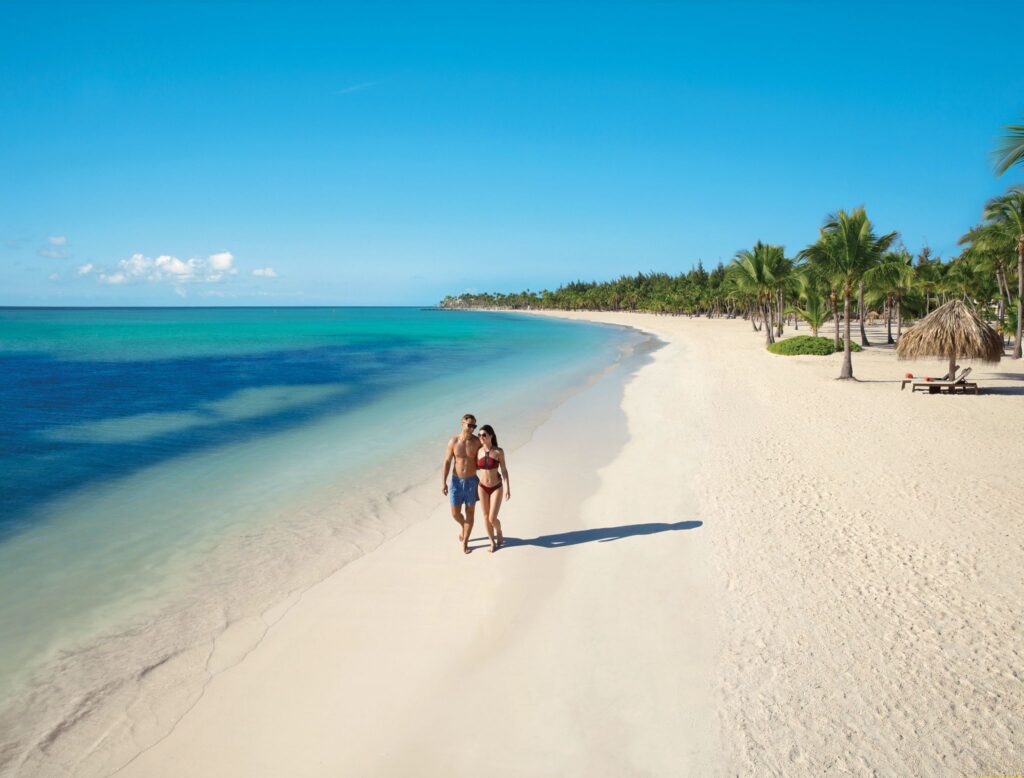 Juanillo beach in Cap Cana