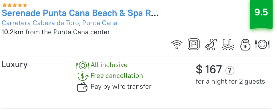 Serenade Punta Cana Beach