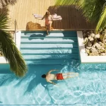 6 outdoor pools, free cabanas, pool umbrellas