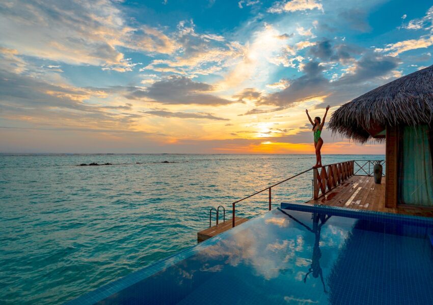 Infinity Pool Near Beach, Punta Cana Resorts
