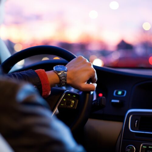 man driving a car wearing wrist watch, Rent a Car Dominican Republic