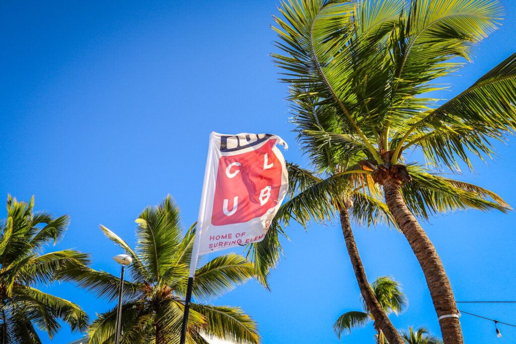 a sign from a tree, Cabarete