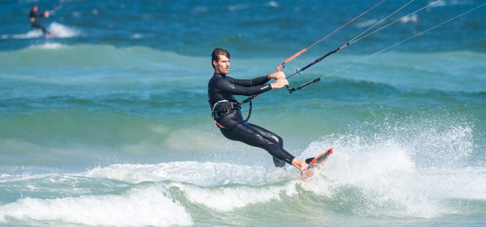 kite boarder, kite boarding, kite surf in Punta Cana