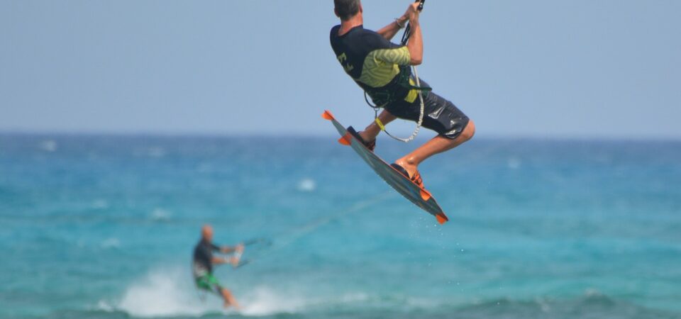 surf, kite surfing, man, kite surf in Punta Cana