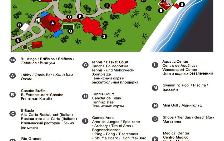 Punta Cana Princess Hotel Map