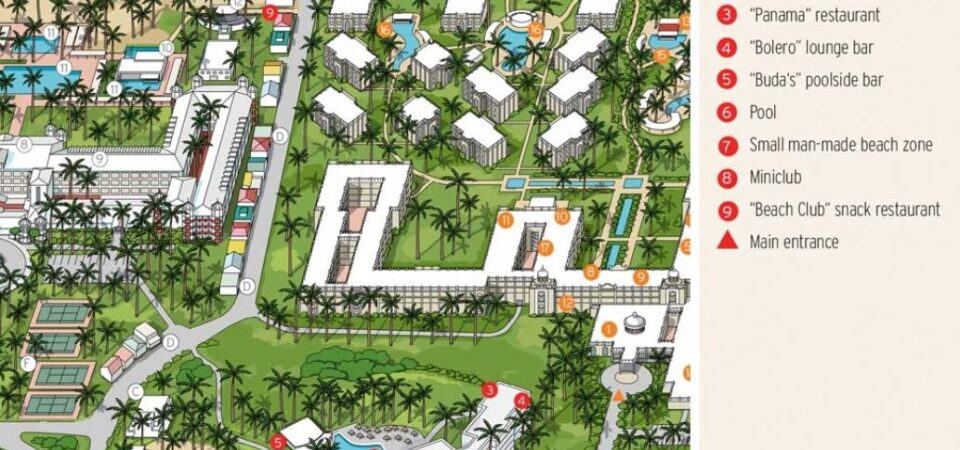Riu Naiboa Hotel Map