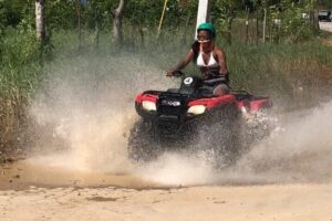 Full-Day Adventure with ATV, Party Boat, Snorkeling & Tastings